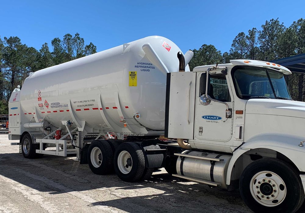 liquid hydrogen semi-trailer