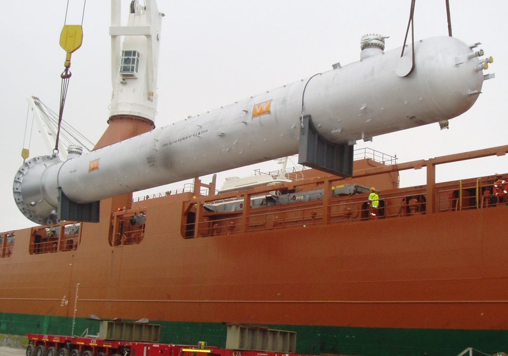 specialty heat exchanger for melamine